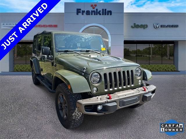 2016 Jeep Wrangler 75th Anniversary — SUV — 80,178 mi — Franklin, TN