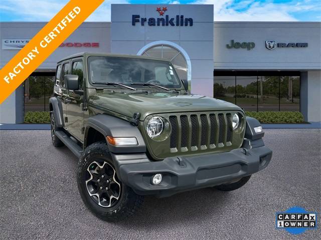2021 Jeep Wrangler Sport S — SUV — 47,498 mi — Franklin, TN
