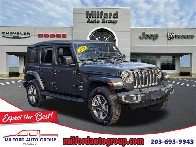 2022 Jeep Wrangler Sahara — SUV — 18,945 mi — Milford, CT