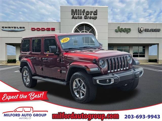 2021 Jeep Wrangler Sahara — SUV — 40,864 mi — Milford, CT