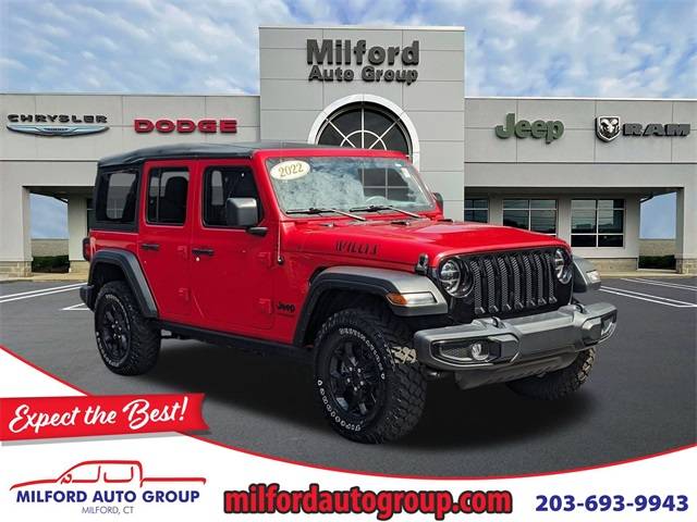 2022 Jeep Wrangler Willys — SUV — 18,004 mi — Milford, CT