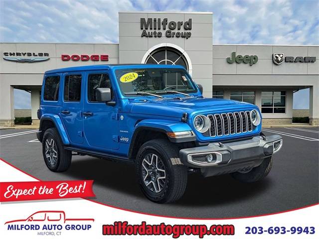 2024 Jeep Wrangler Sahara — SUV — 15,585 mi — Milford, CT