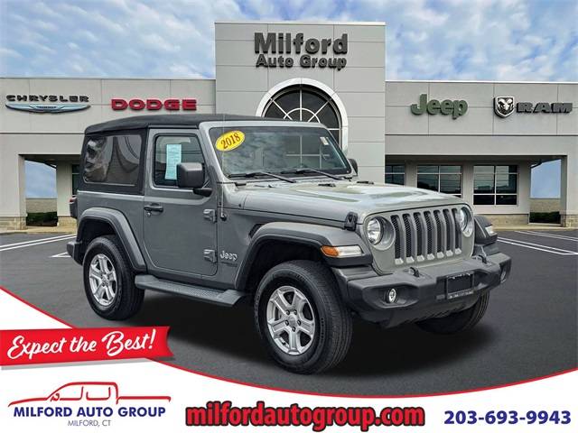 2018 Jeep Wrangler Sport S — SUV — 54,043 mi — Milford, CT