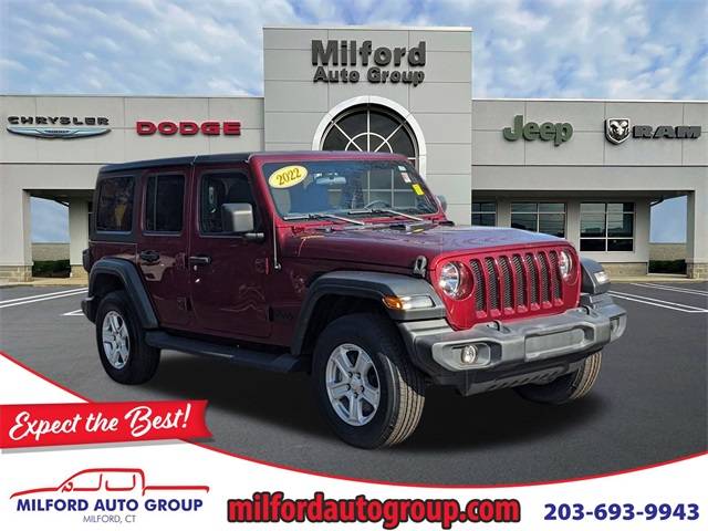 2022 Jeep Wrangler Sport S — SUV — 22,436 mi — Milford, CT