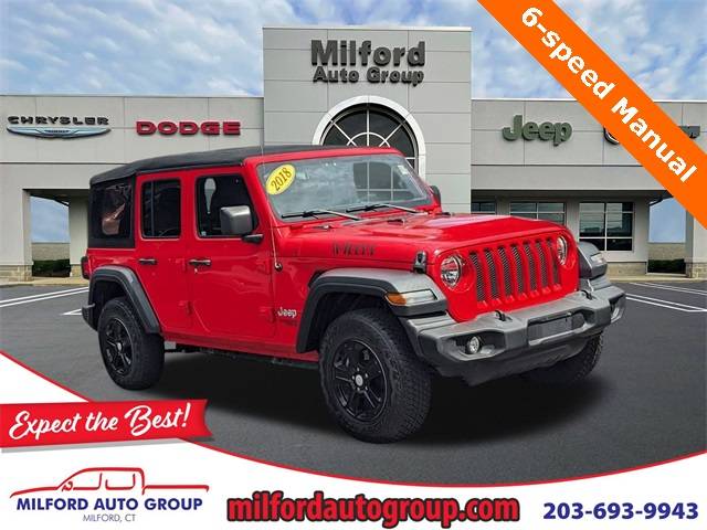 2018 Jeep Wrangler Sport S — SUV — 41,444 mi — Milford, CT
