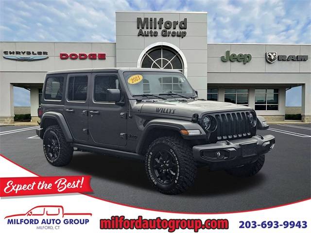 2021 Jeep Wrangler Willys — SUV — 54,684 mi — Milford, CT