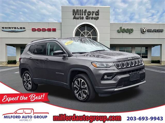 2022 Jeep Compass Limited — SUV — 37,527 mi — Milford, CT