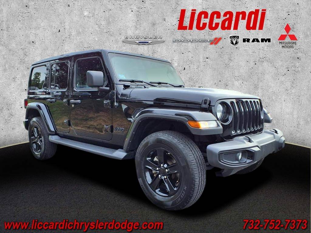 2022 Jeep Wrangler Sahara Altitude — SUV — 58,985 mi — Green Brook, NJ