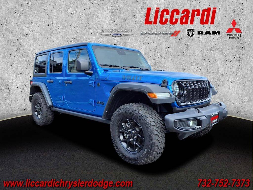 2024 Jeep Wrangler Willys — SUV — 15,285 mi — Green Brook, NJ