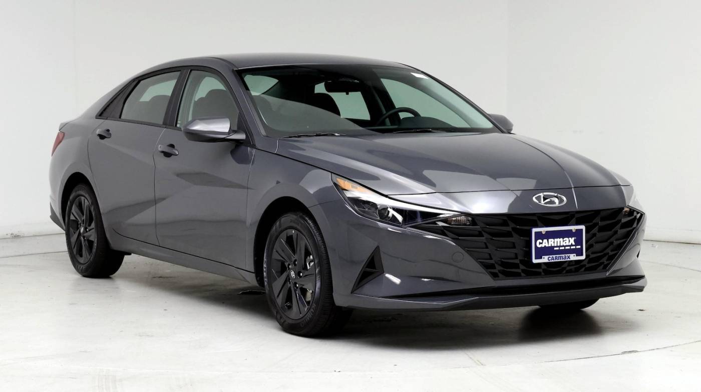 2023 Hyundai Elantra Hybrid Blue — Sedan — 1,562 mi — Lynnwood, WA