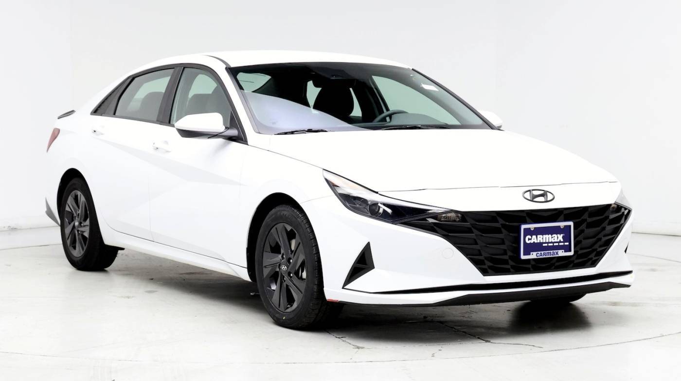 2021 Hyundai Elantra Hybrid Blue — Sedan — 40,005 mi — Lynnwood, WA