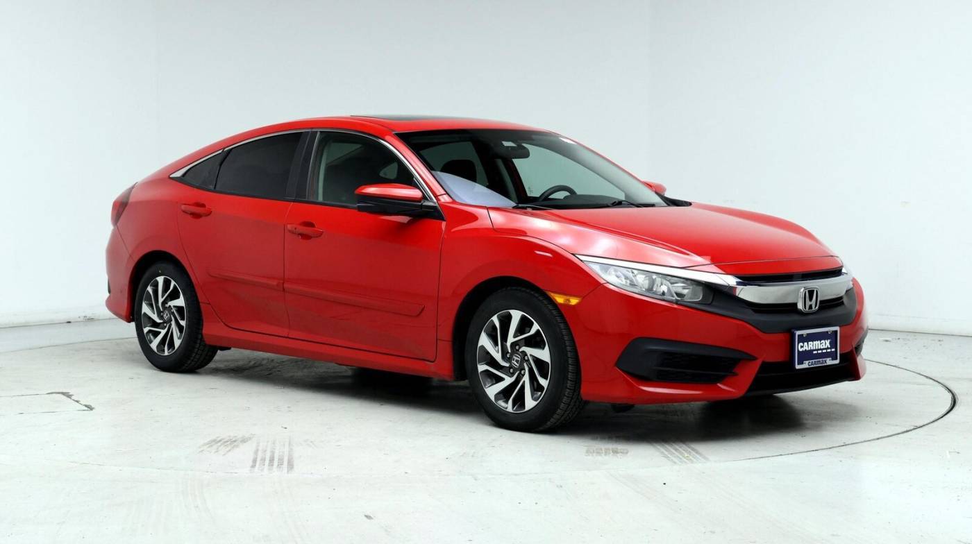2016 Honda Civic EX — Sedan — 73,714 mi — Puyallup, WA