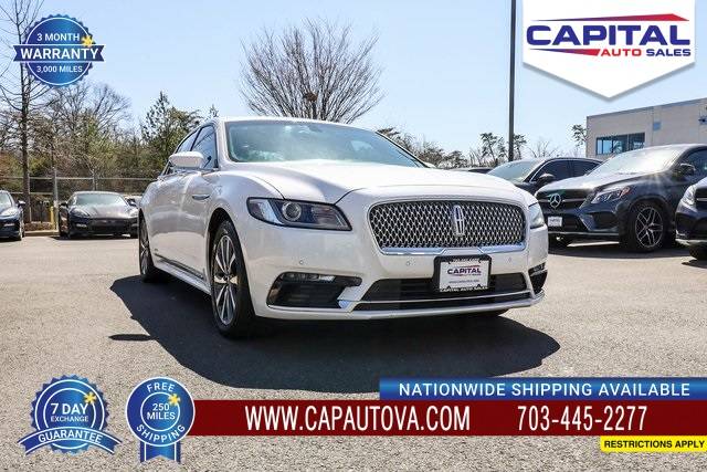 2017 Lincoln Continental Premiere — Sedan — 88,397 mi — Chantilly, VA