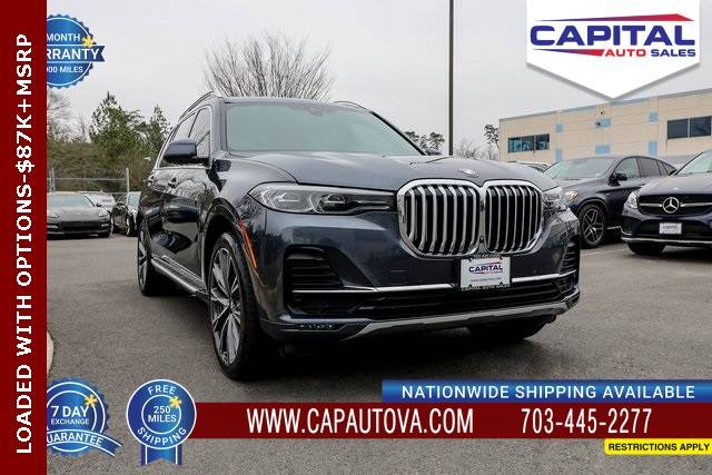 2019 BMW X7 40i — SUV — 83,244 mi — Chantilly, VA