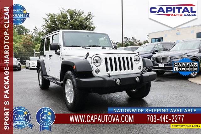 2017 Jeep Wrangler Sport — SUV — 110,418 mi — Chantilly, VA