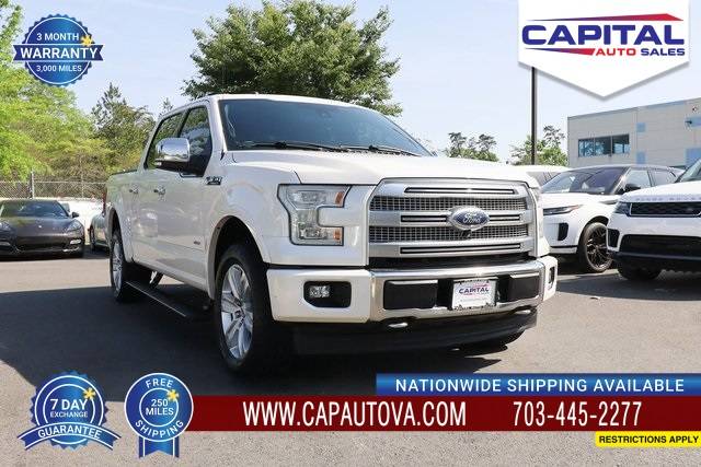 2017 Ford F-150 Platinum — Pickup Truck — 118,121 mi — Chantilly, VA
