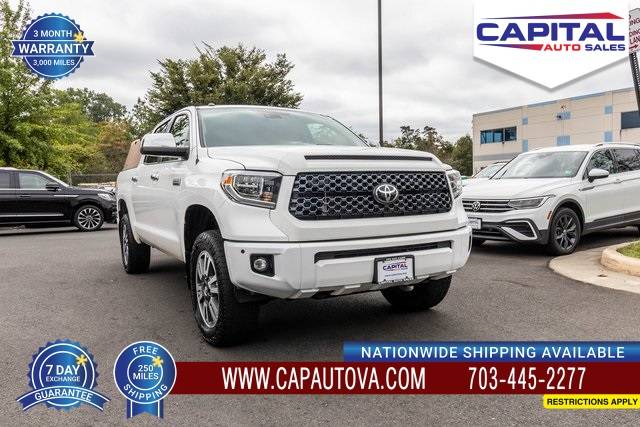 2019 Toyota Tundra Platinum — Pickup Truck — 110,588 mi — Chantilly, VA