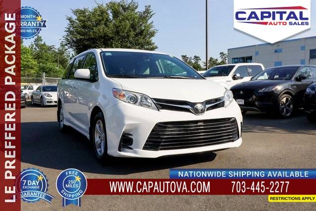 2020 Toyota Sienna LE — Minivan — 62,121 mi — Chantilly, VA