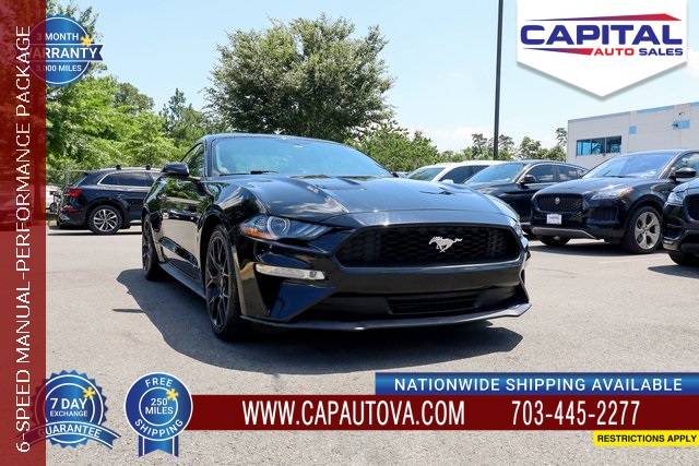 2019 Ford Mustang EcoBoost Premium — Coupe — 54,579 mi — Chantilly, VA