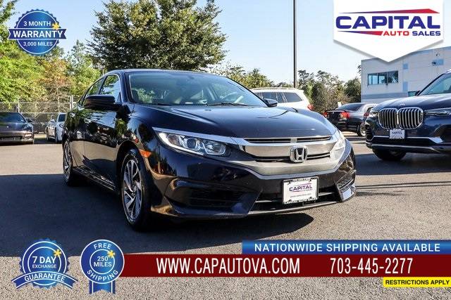 2016 Honda Civic EX — Sedan — 94,127 mi — Chantilly, VA