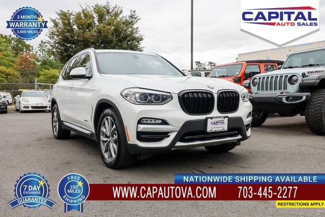 2018 BMW X3 30i — SUV — 82,694 mi — Chantilly, VA