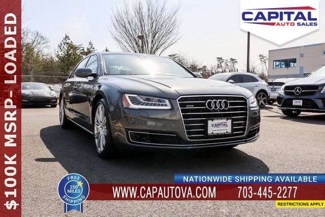 2015 Audi A8 4.0T — Sedan — 83,887 mi — Chantilly, VA