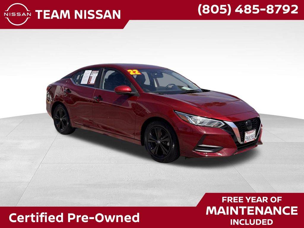 2022 Nissan Sentra SV — Sedan — 60,667 mi — Oxnard, CA