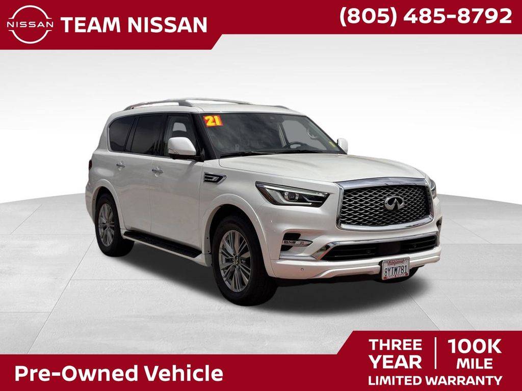 2021 INFINITI QX80 LUXE — SUV — 45,981 mi — Oxnard, CA
