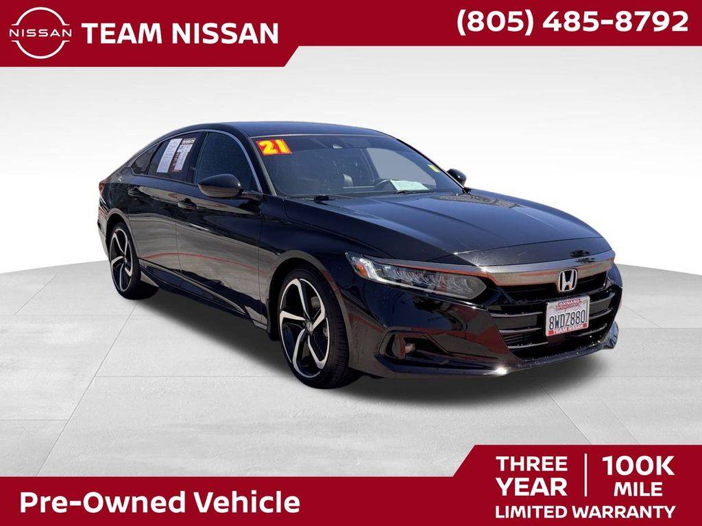 2021 Honda Accord Sport — Sedan — 38,060 mi — Oxnard, CA