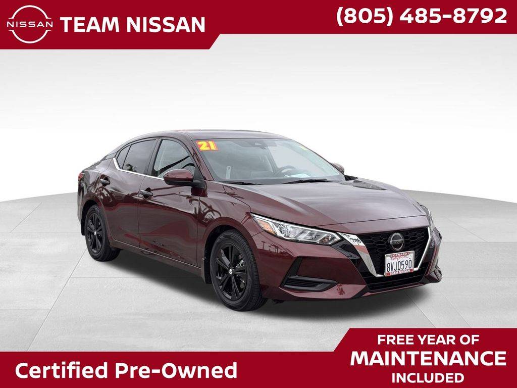 2021 Nissan Sentra SV — Sedan — 31,499 mi — Oxnard, CA