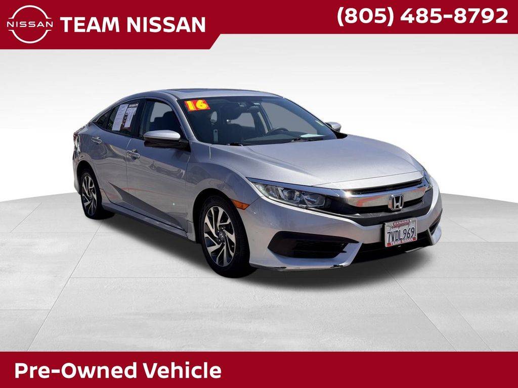 2016 Honda Civic EX — Sedan — 108,100 mi — Oxnard, CA