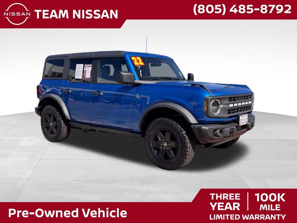 2022 Ford Bronco Black Diamond — SUV — 66,120 mi — Oxnard, CA