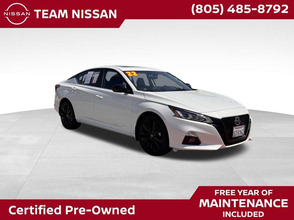 2022 Nissan Altima SR — Sedan — 22,542 mi — Oxnard, CA