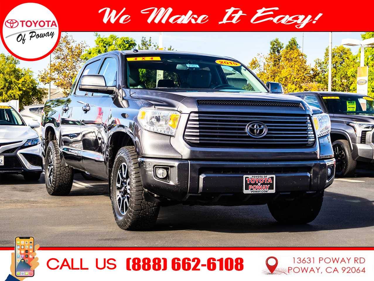 2015 Toyota Tundra Limited — Pickup Truck — 119,079 mi — Poway, CA