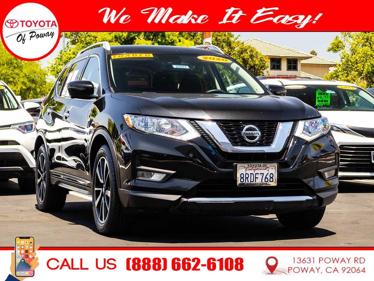 2020 Nissan Rogue SL — SUV — 43,041 mi — Poway, CA