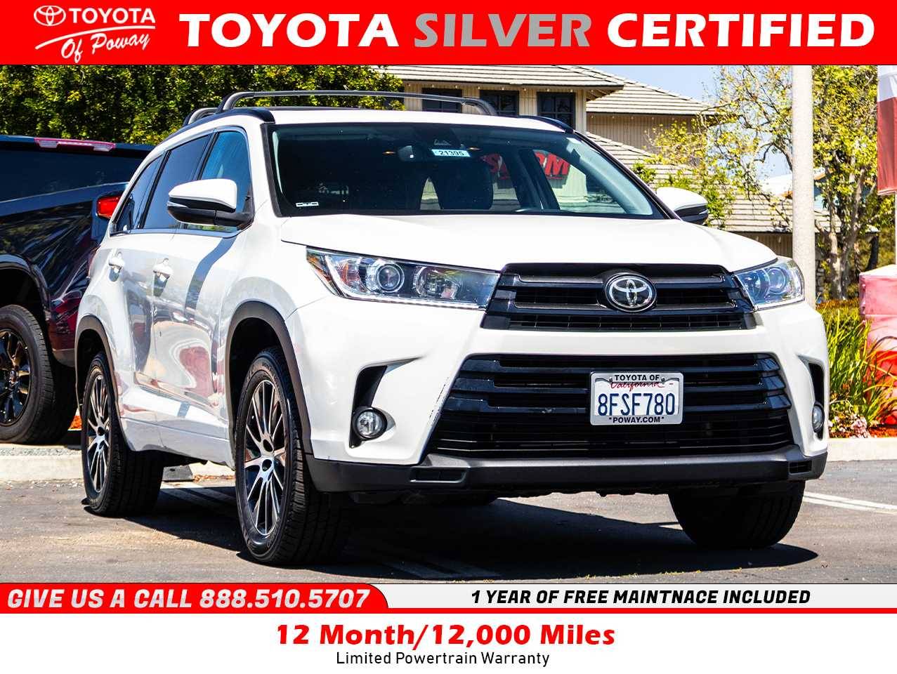 2018 Toyota Highlander SE V6 — SUV — 123,000 mi — Poway, CA