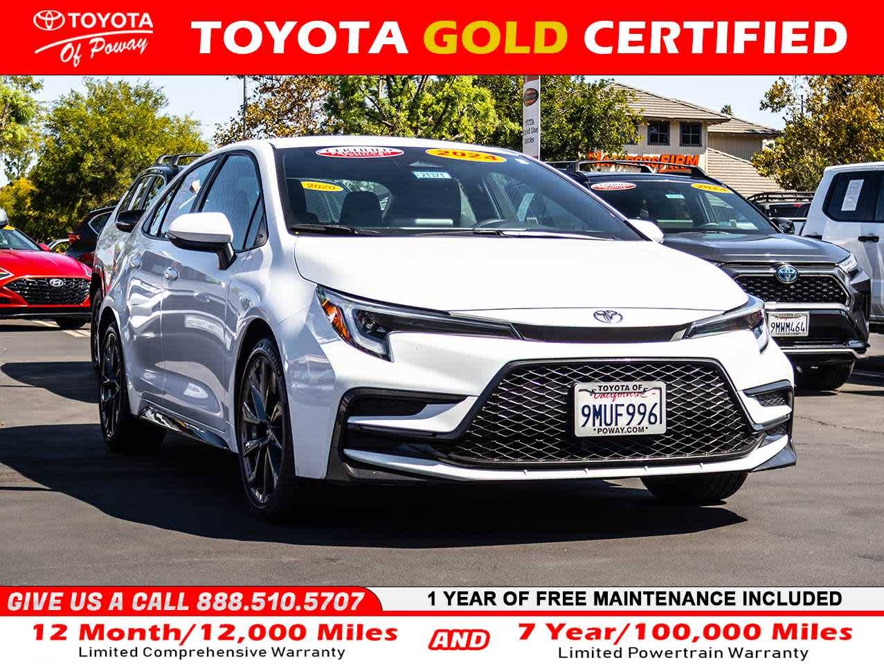 2024 Toyota Corolla SE — Sedan — 13,639 mi — Poway, CA