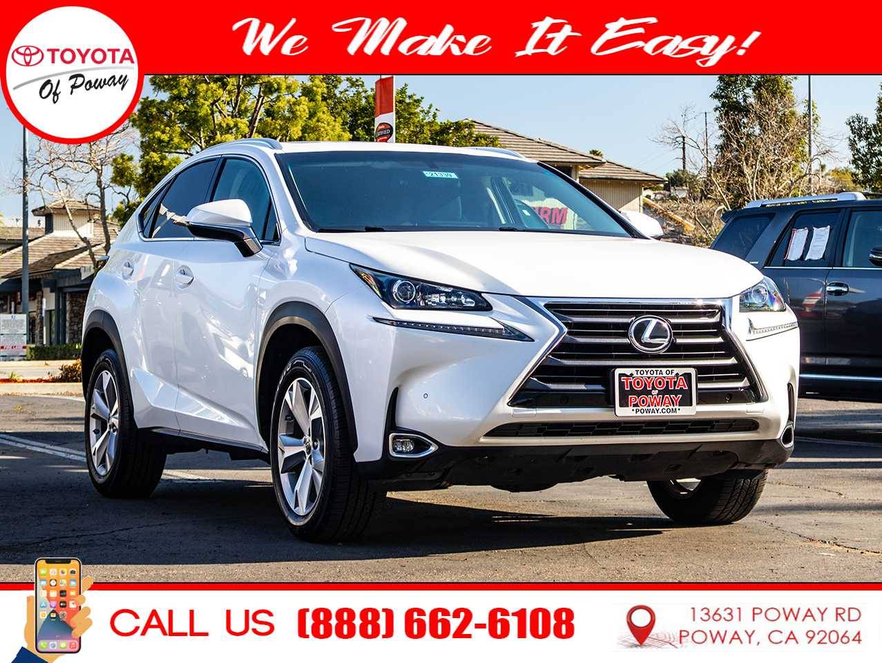 2017 Lexus NX NX Turbo — SUV — 86,366 mi — Poway, CA