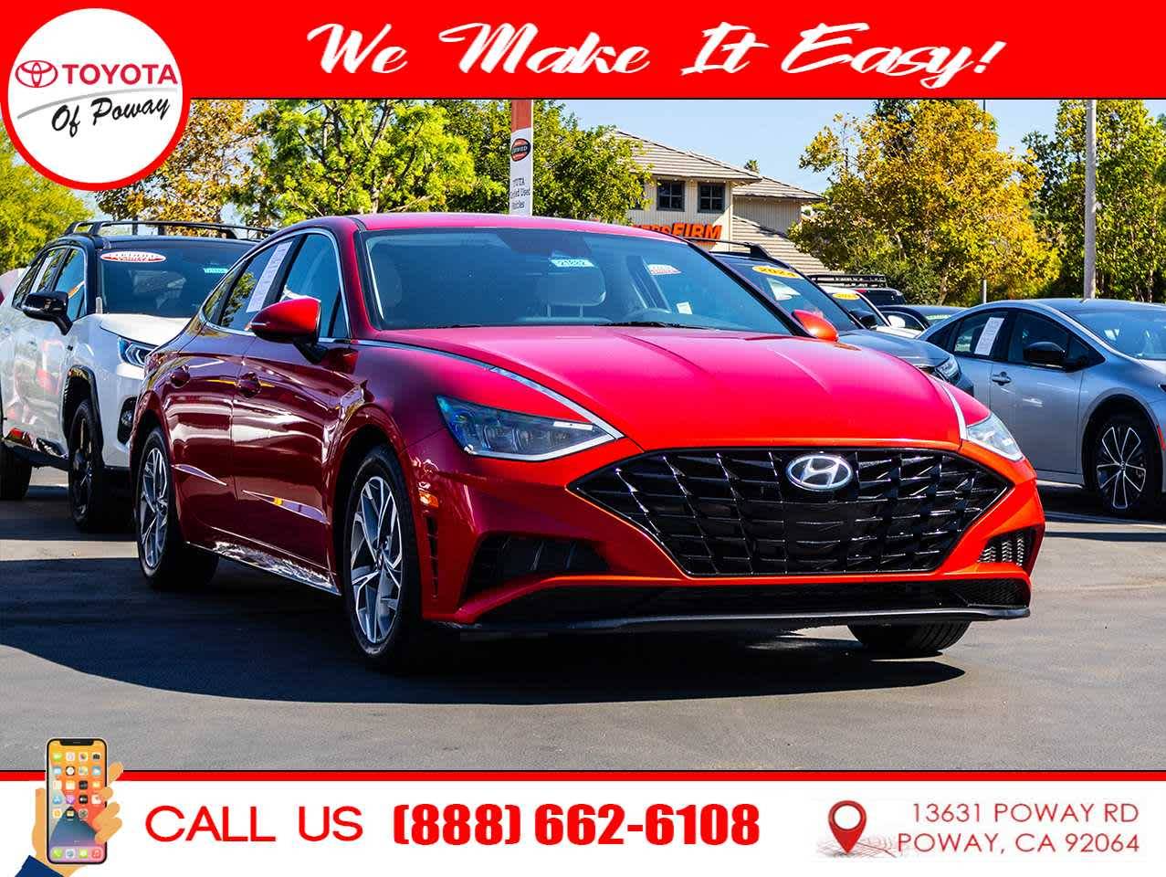 2020 Hyundai Sonata SEL — Sedan — 79,672 mi — Poway, CA