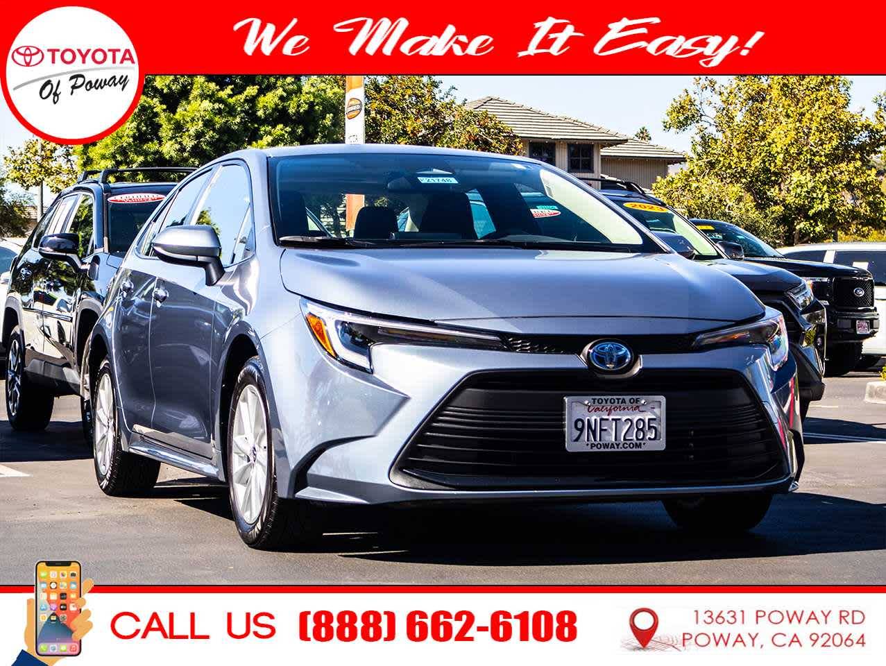 2024 Toyota Corolla Hybrid LE — Sedan — 11,982 mi — Poway, CA