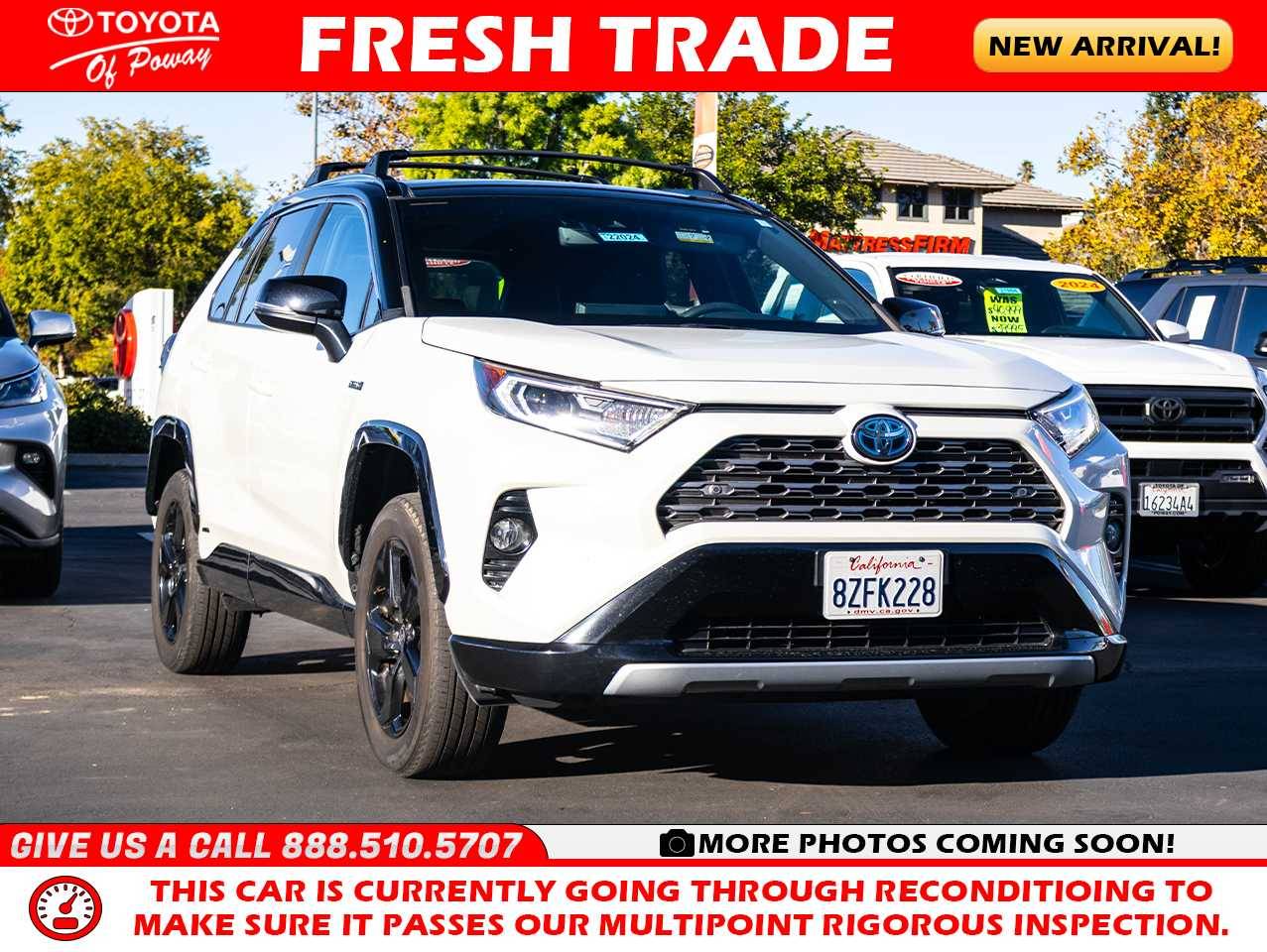 2021 Toyota RAV4 Hybrid XSE — SUV — 27,222 mi — Poway, CA