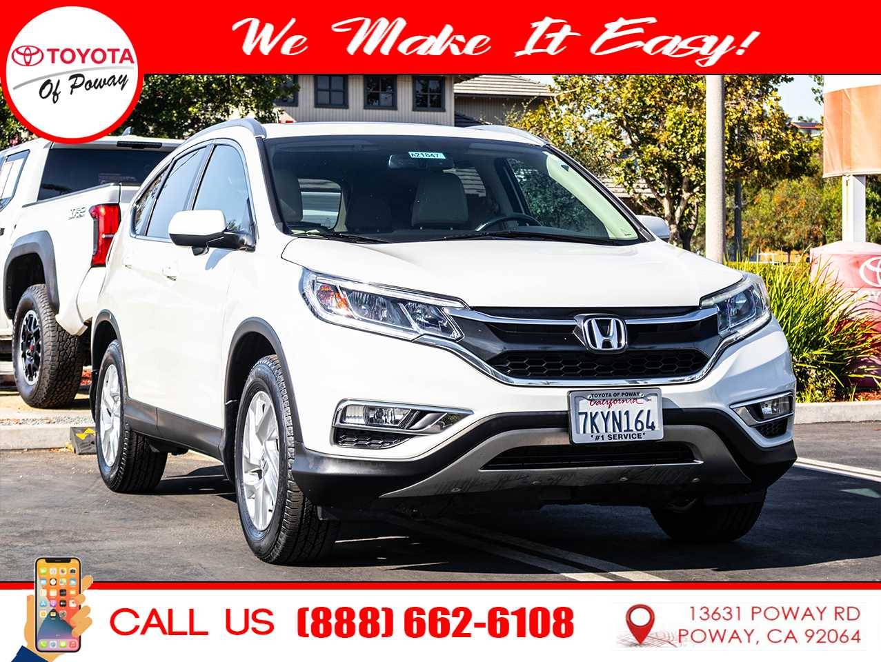 2015 Honda CR-V EX-L — SUV — 103,572 mi — Poway, CA