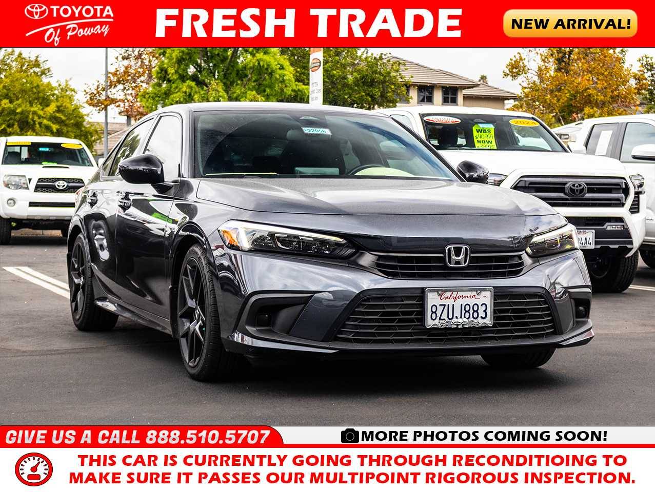 2022 Honda Civic Sport — Sedan — 61,255 mi — Poway, CA