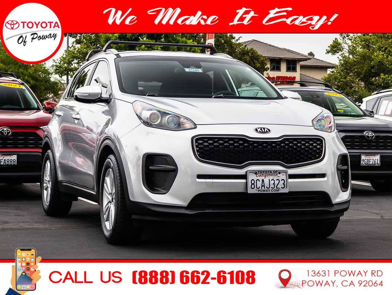 2018 Kia Sportage LX — SUV — 118,720 mi — Poway, CA