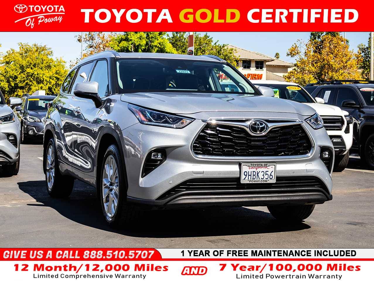 2023 Toyota Highlander Limited — SUV — 43,425 mi — Poway, CA