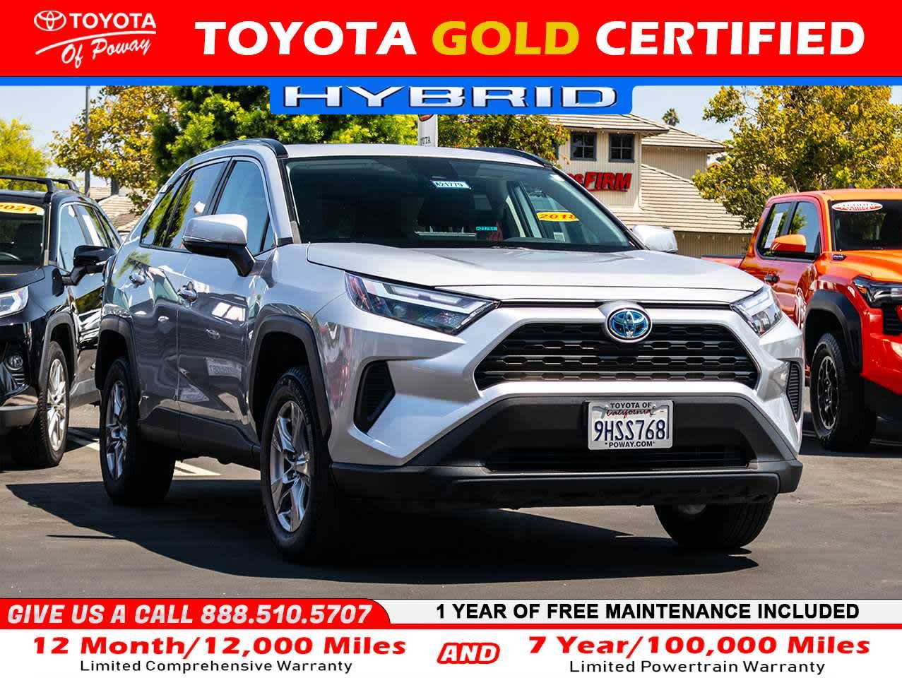 2022 Toyota RAV4 Hybrid XLE — SUV — 51,945 mi — Poway, CA