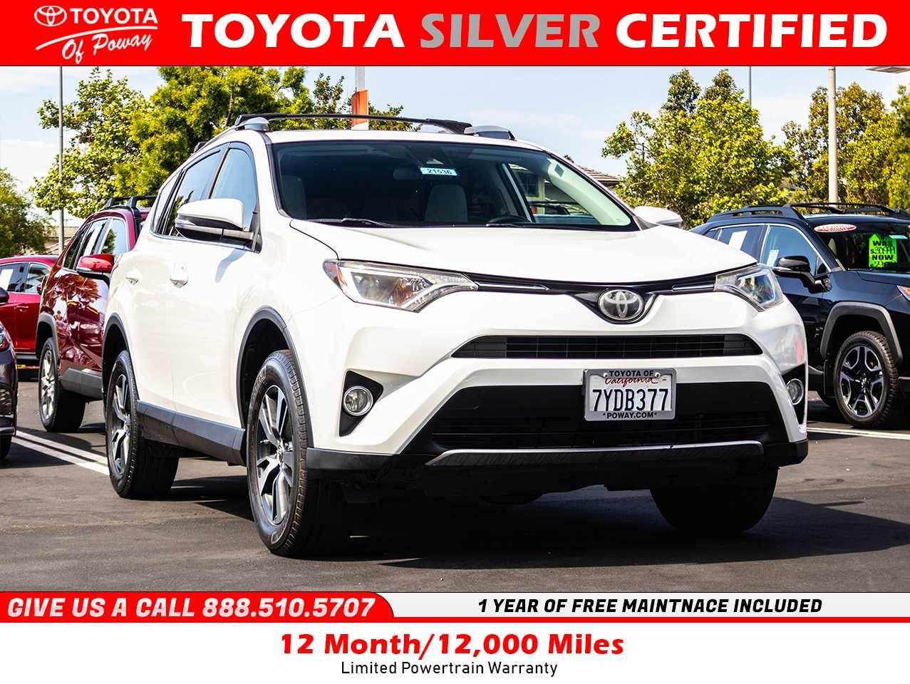 2017 Toyota RAV4 XLE — SUV — 85,436 mi — Poway, CA