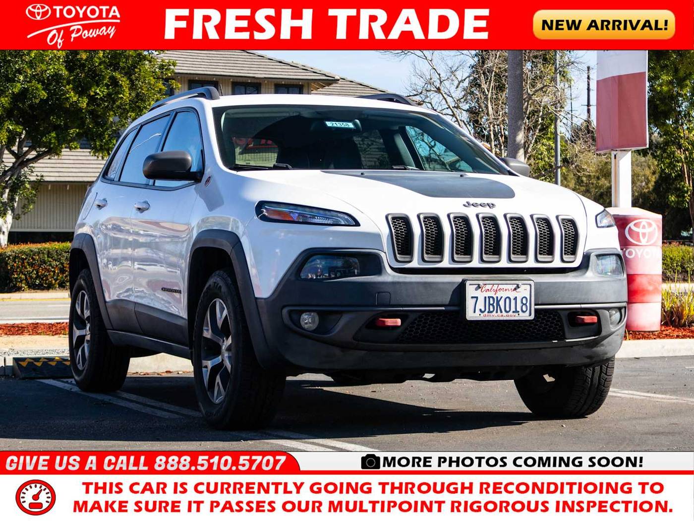 2015 Jeep Cherokee Trailhawk — SUV — 91,950 mi — Poway, CA