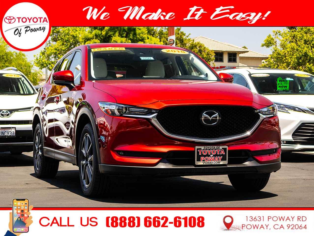 2018 Mazda CX-5 Grand Touring — SUV — 77,755 mi — Poway, CA