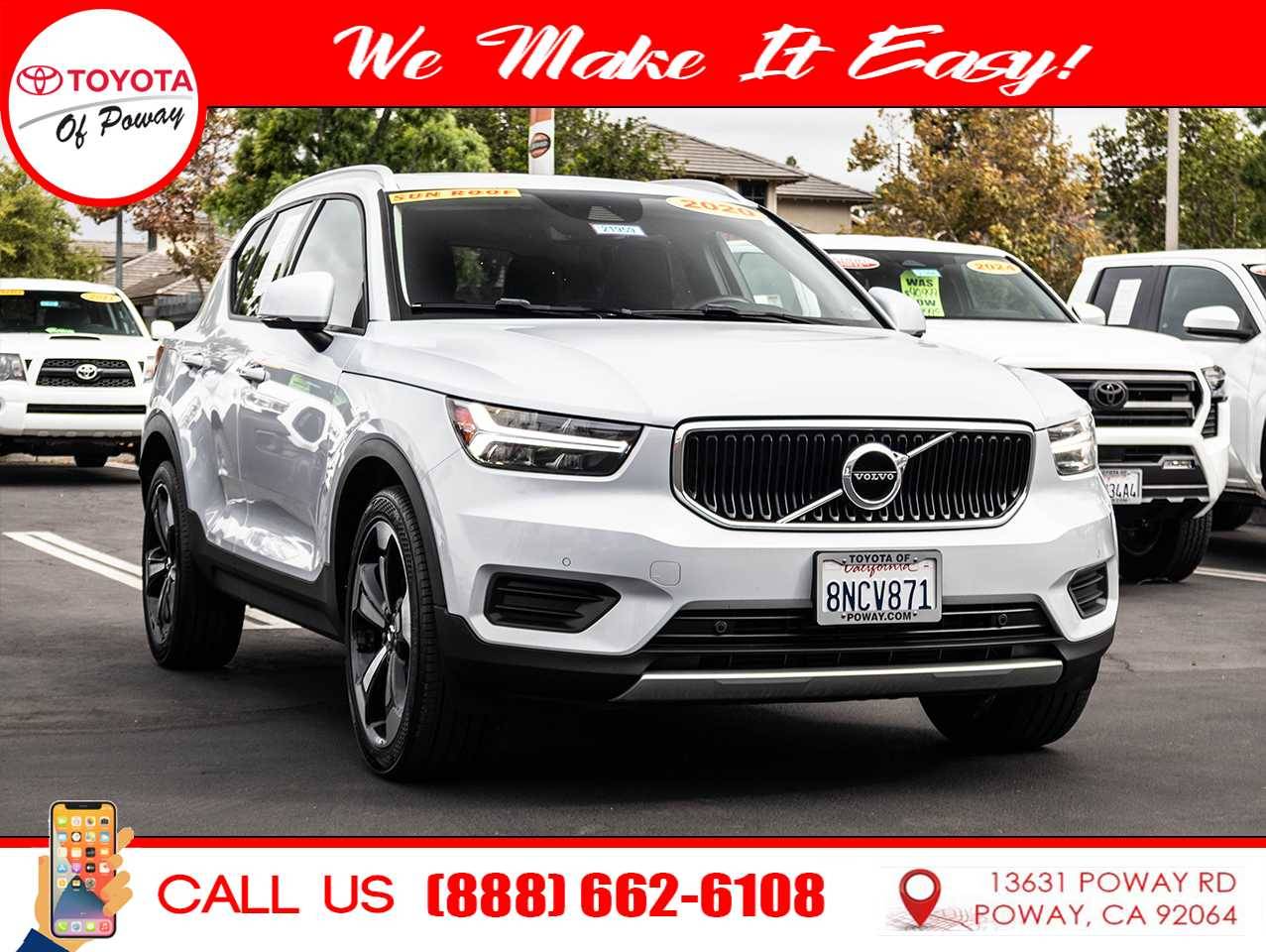 2020 Volvo XC40 Momentum — SUV — 110,793 mi — Poway, CA